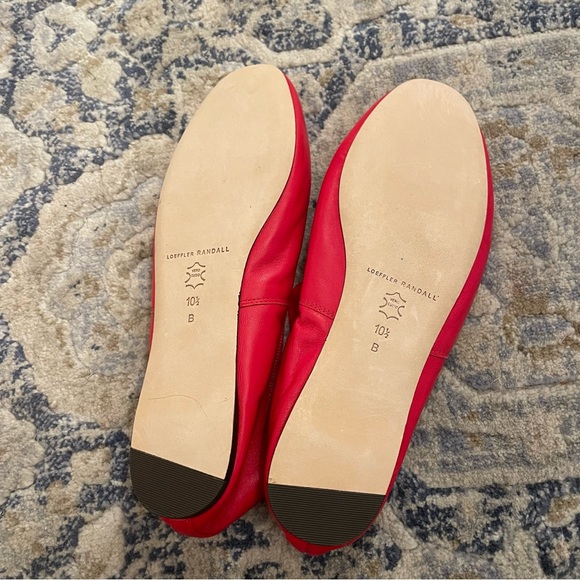 Loeffler Randall Leonie red leather ballet flats - Picture 6 of 7